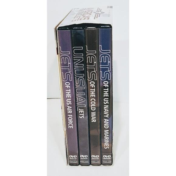America's Fighting Jets 4 DVD's Air Force, Navy & Marines,Cold War Unusual Jets - Picture 2 of 8
